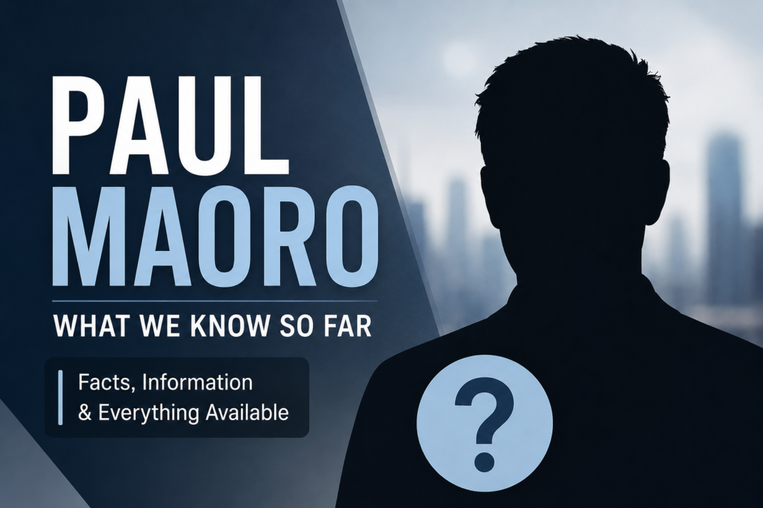 paul maoro