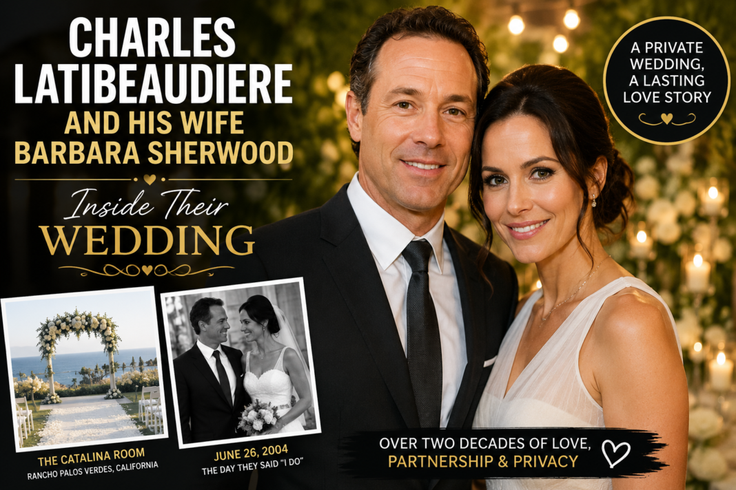 wedding charles latibeaudiere wife
